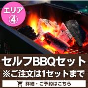【エリア④】セルフBBQセット※ご注文は1セットに限る